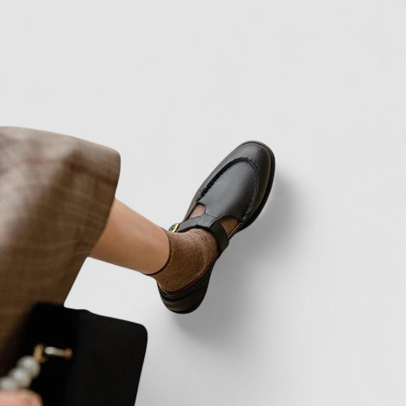 Zhelynne | Orthopedic Square-Toe Mary Jane Shoes