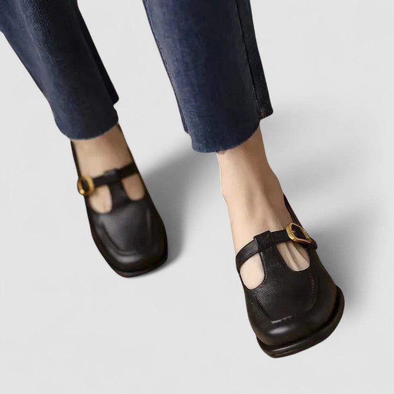 Kyrahnae | Orthopedic Mary Jane T-Strap Shoes