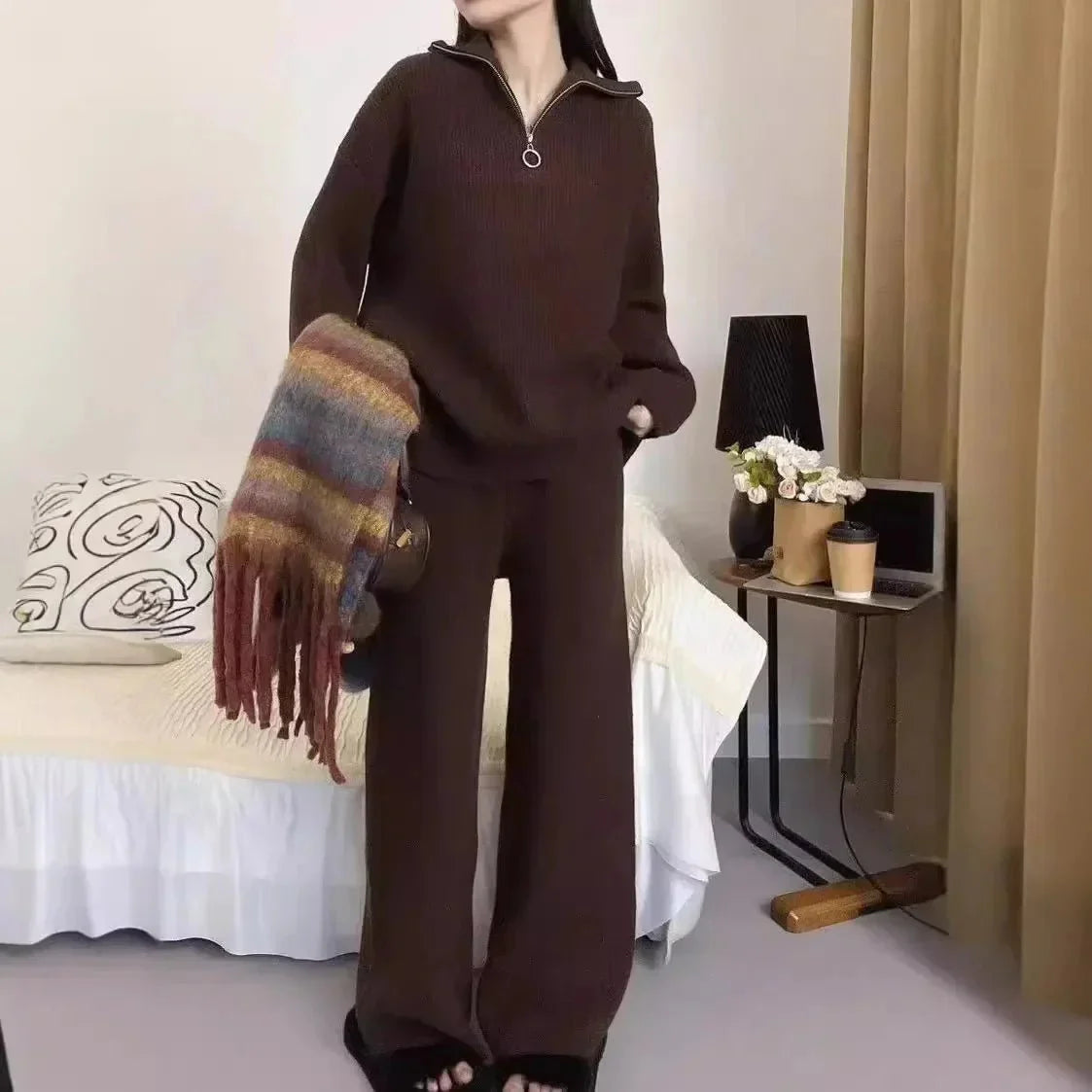 ABBY Set: Softness and Style for Your Winter Days - Luxe Atire