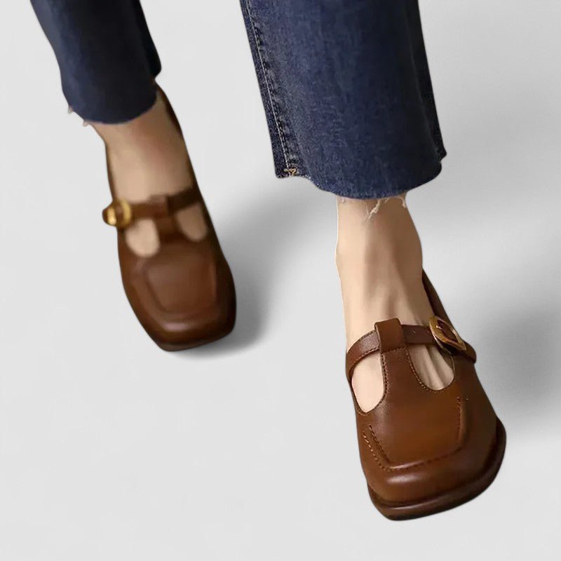 Kyrahnae | Orthopedic Mary Jane T-Strap Shoes