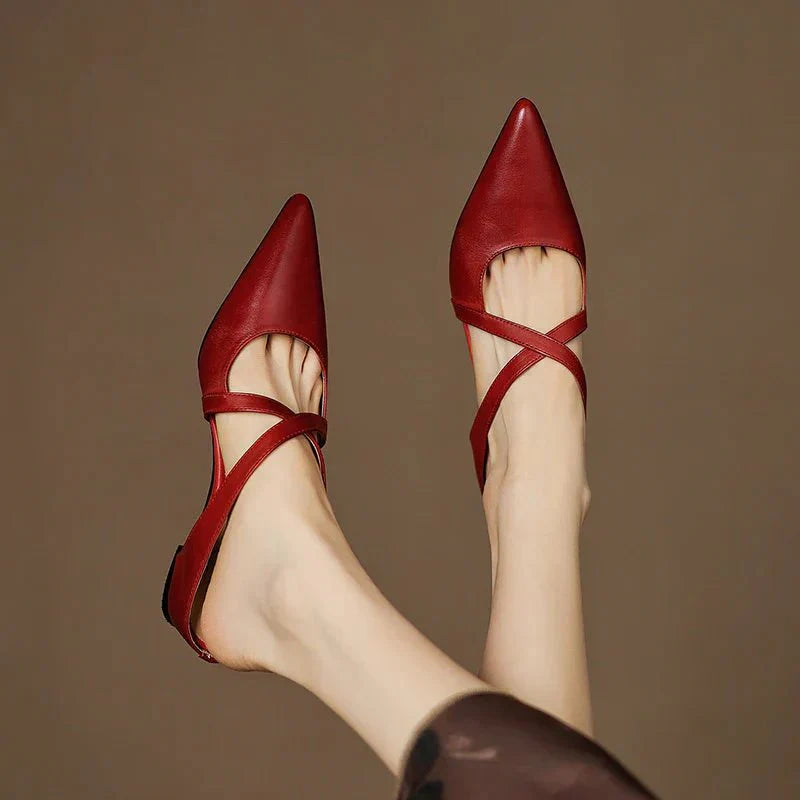 Aluna | Mules in Genuine Leather