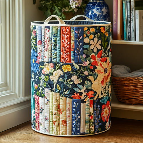 Bookish Garden | Handcrafted Laundry Basket