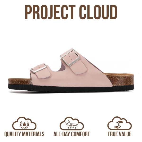 Women's | 100% Genuine Leather Womens Sandals | Memory Foam | Lightweight | Non-Slip - Venita