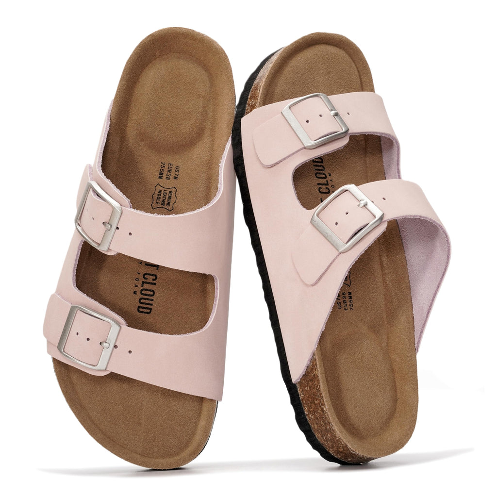 Women's | 100% Genuine Leather Womens Sandals | Memory Foam | Lightweight | Non-Slip - Venita