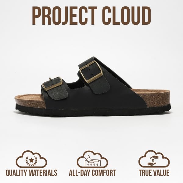 Women's | 100% Genuine Leather Womens Sandals | Memory Foam | Lightweight | Non-Slip - Venita