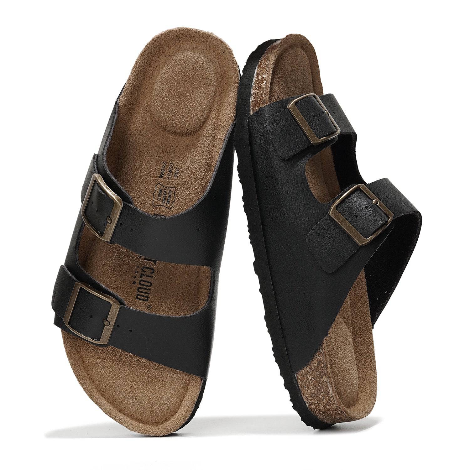 Women's | 100% Genuine Leather Womens Sandals | Memory Foam | Lightweight | Non-Slip - Venita