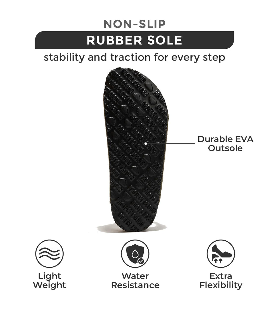 Women's | 100% Genuine Leather Womens Sandals | Memory Foam | Lightweight | Non-Slip - Venita