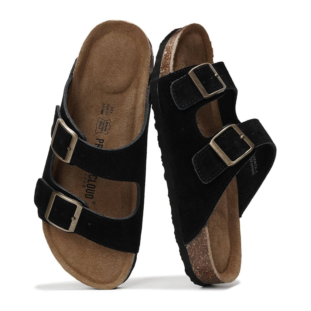 Women's | 100% Genuine Leather Womens Sandals | Memory Foam | Lightweight | Non-Slip - Venita