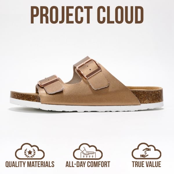 Women's | 100% Genuine Leather Womens Sandals | Memory Foam | Lightweight | Non-Slip - Venita