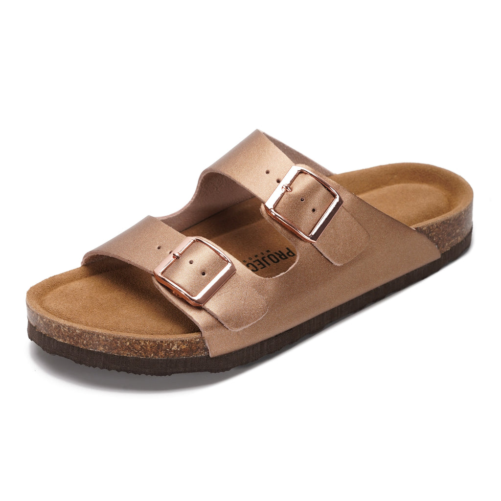 Women's | 100% Genuine Leather Womens Sandals | Memory Foam | Lightweight | Non-Slip - Venita