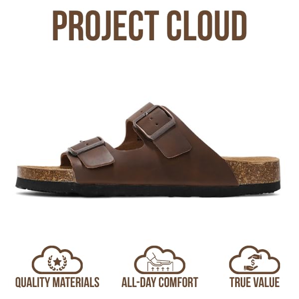 Women's | 100% Genuine Leather Womens Sandals | Memory Foam | Lightweight | Non-Slip - Venita