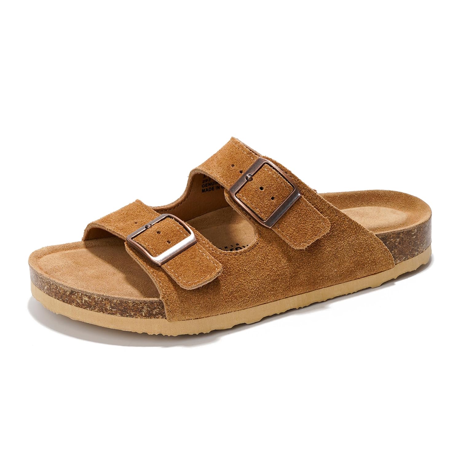 Women's | 100% Genuine Leather Womens Sandals | Memory Foam | Lightweight | Non-Slip - Venita