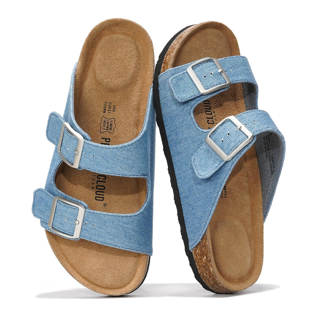 Women's | 100% Genuine Leather Womens Sandals | Memory Foam | Lightweight | Non-Slip - Venita