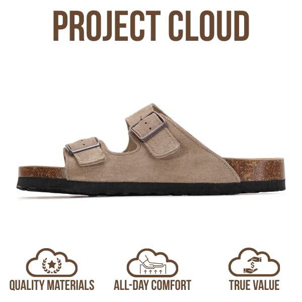 Women's | 100% Genuine Leather Womens Sandals | Memory Foam | Lightweight | Non-Slip - Venita