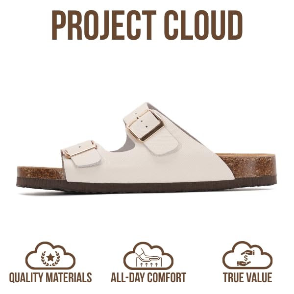 Women's | 100% Genuine Leather Womens Sandals | Memory Foam | Lightweight | Non-Slip - Venita