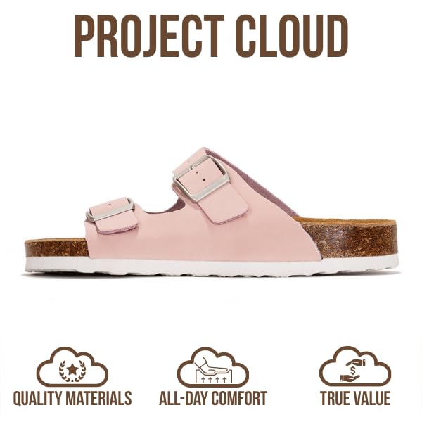 Women's | 100% Genuine Leather Womens Sandals | Memory Foam | Lightweight | Non-Slip - Venita