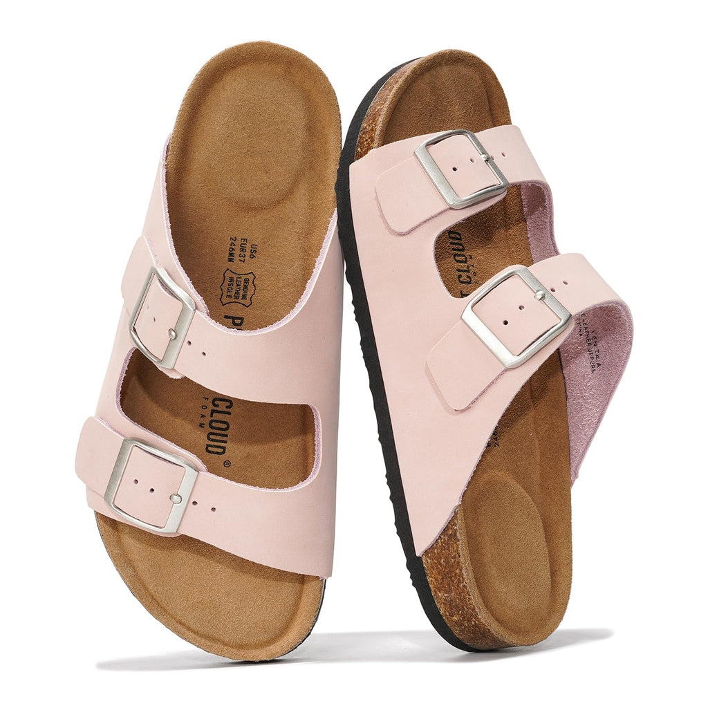 Women's | 100% Genuine Leather Womens Sandals | Memory Foam | Lightweight | Non-Slip - Venita