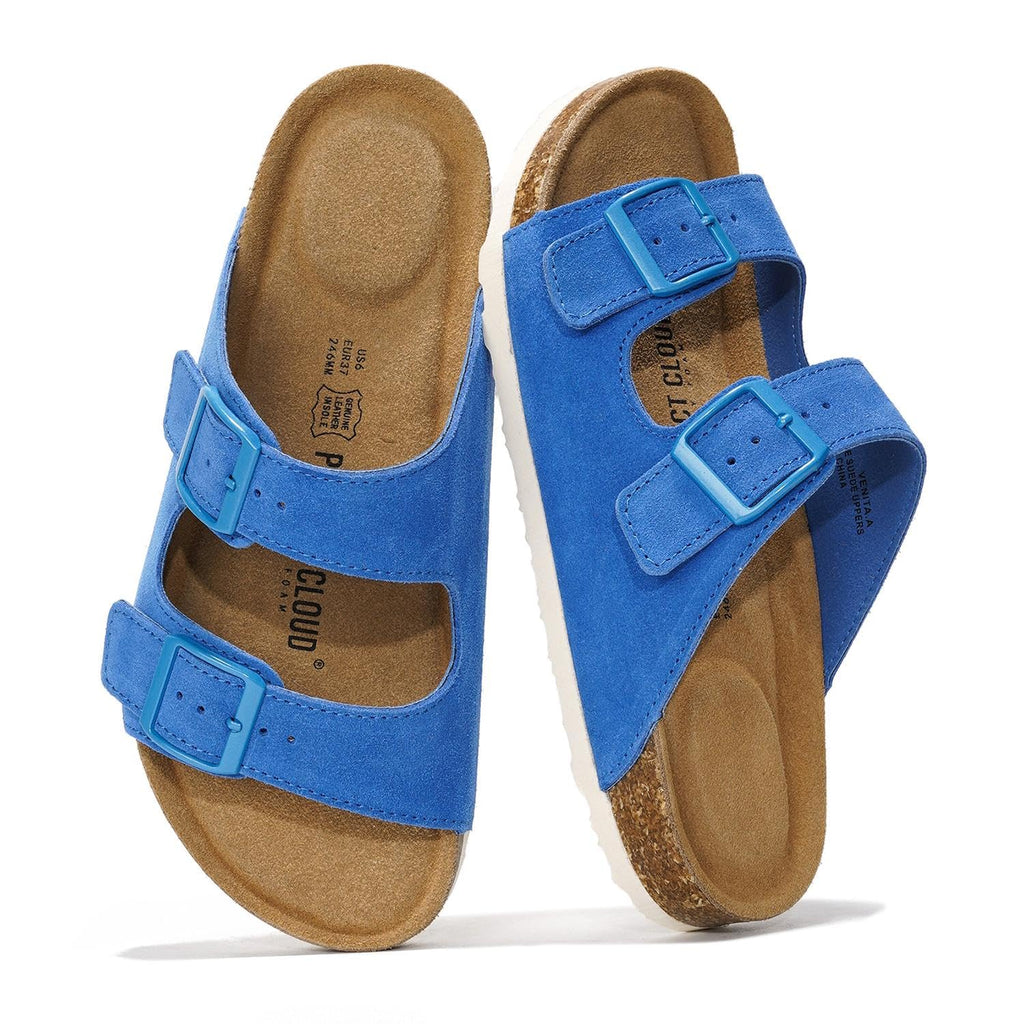 Women's | 100% Genuine Leather Womens Sandals | Memory Foam | Lightweight | Non-Slip - Venita