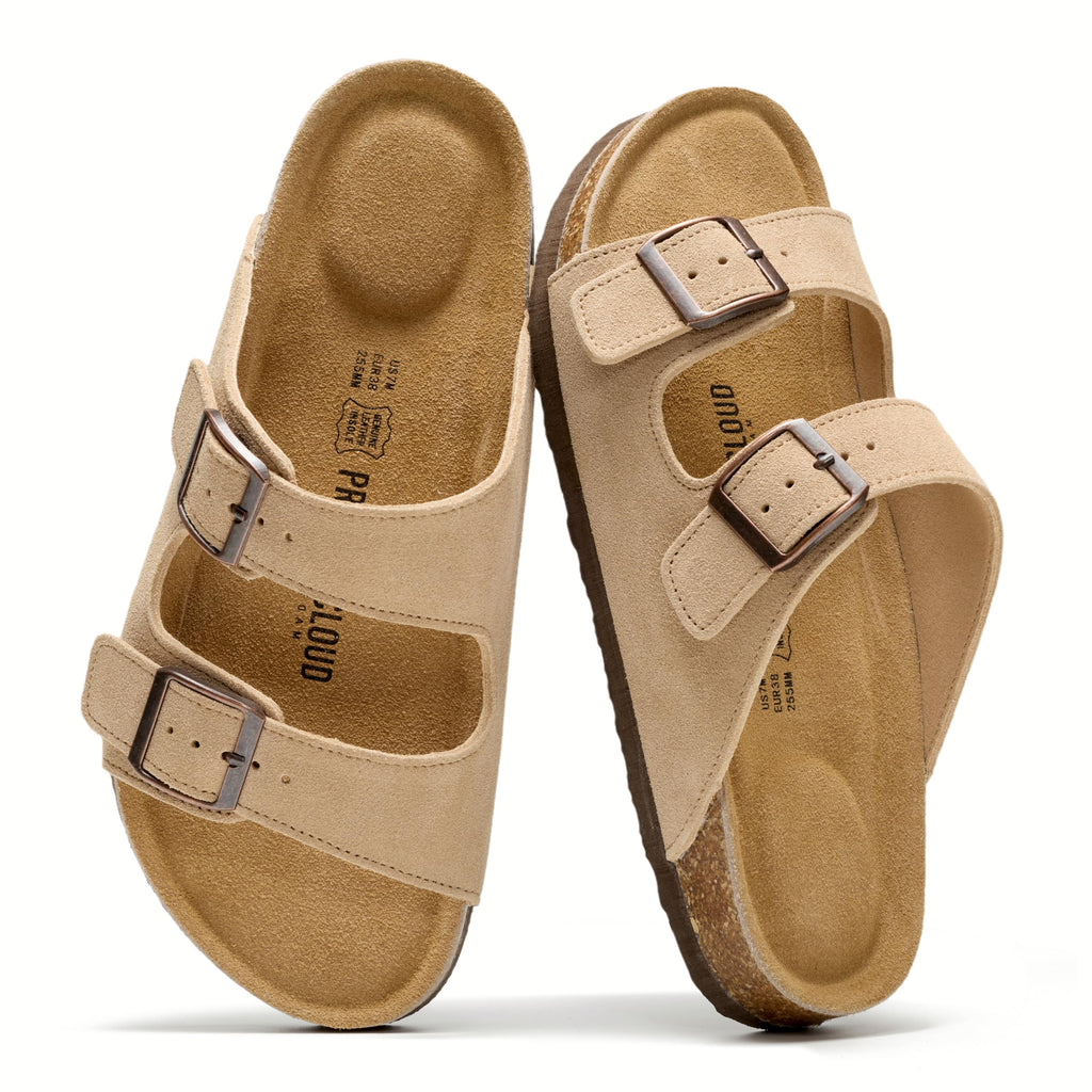 Women's | 100% Genuine Leather Womens Sandals | Memory Foam | Lightweight | Non-Slip - Venita
