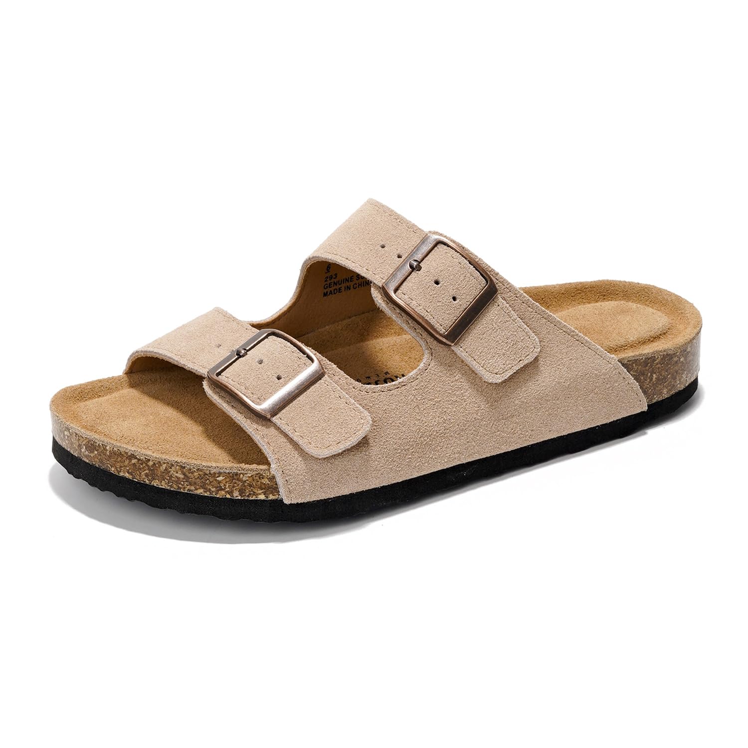 Women's | 100% Genuine Leather Womens Sandals | Memory Foam | Lightweight | Non-Slip - Venita