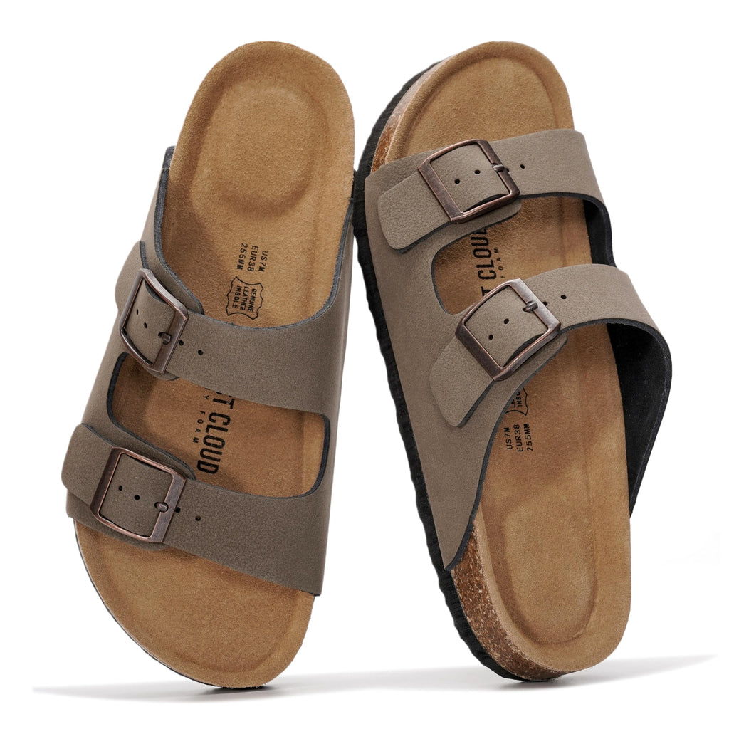 Women's | 100% Genuine Leather Womens Sandals | Memory Foam | Lightweight | Non-Slip - Venita