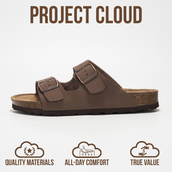 Women's | 100% Genuine Leather Womens Sandals | Memory Foam | Lightweight | Non-Slip - Venita