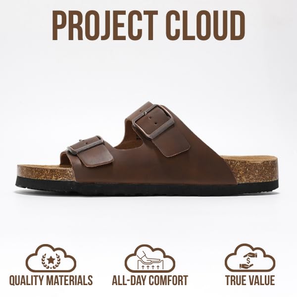 Women's | 100% Genuine Leather Womens Sandals | Memory Foam | Lightweight | Non-Slip - Venita