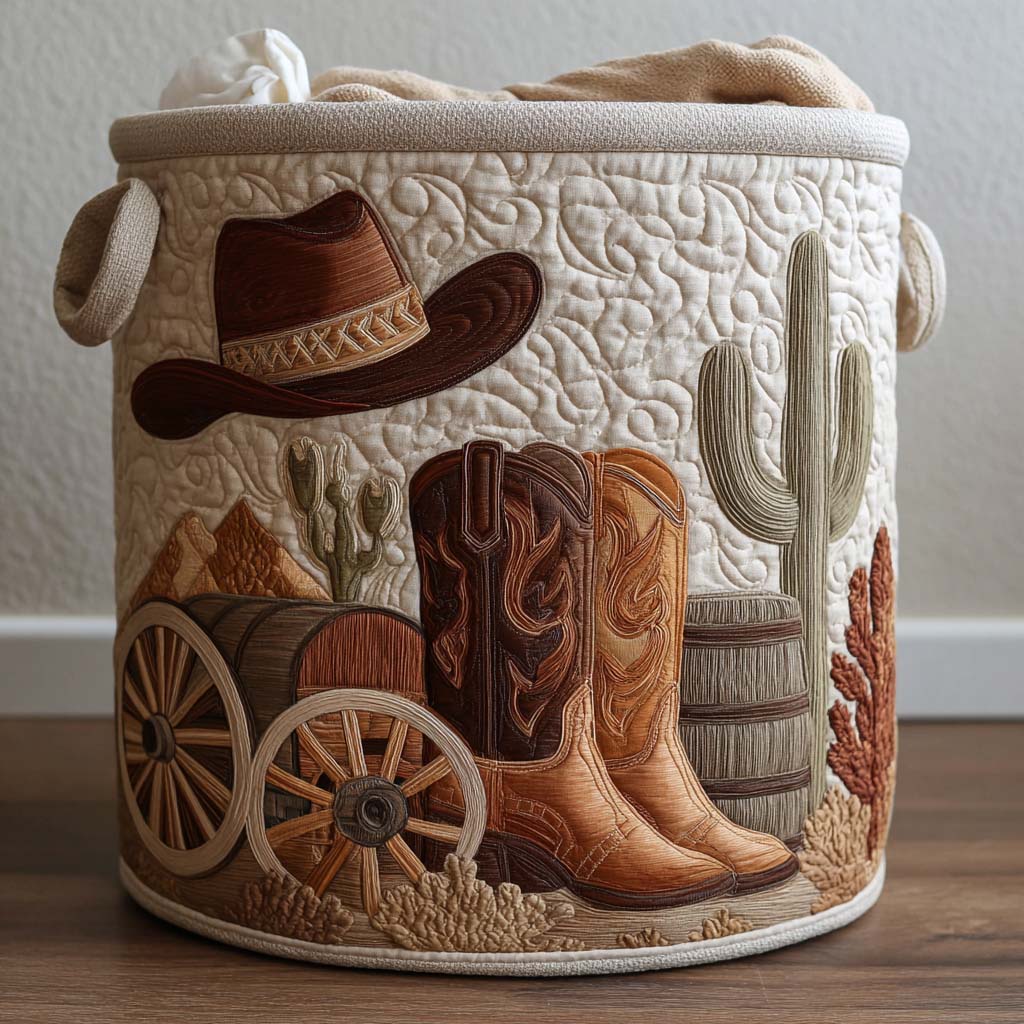 Western Spirit | Handcrafted Laundry Basket
