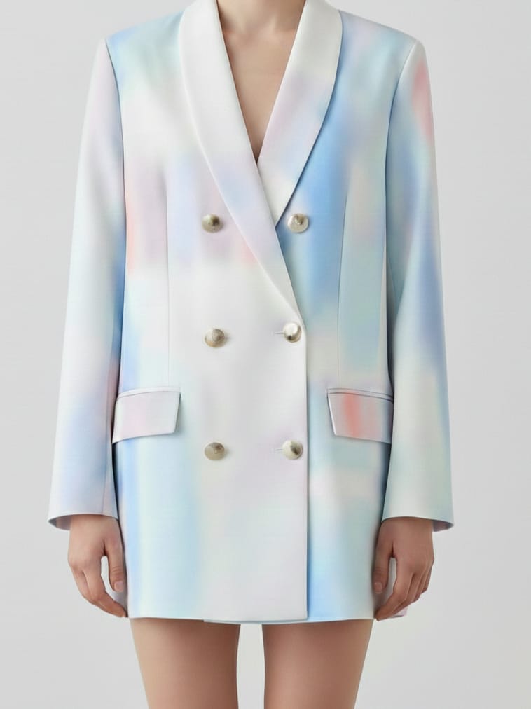 The Aura Long Sleeve Blazer - Luxe Atire