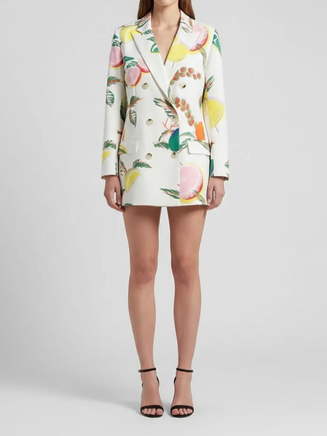The Paraiso Long Sleeve Blazer - Luxe Atire
