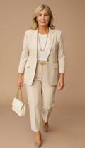 Marbella 2-Piece Suit: Blazer + Trousers