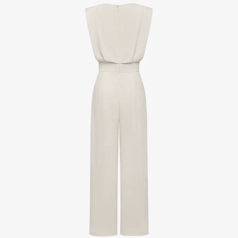 Ariadna | Elegant Sleeveless Jumpsuit with Belt