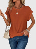 Isa™ | Elegant Blouse with Round Neck