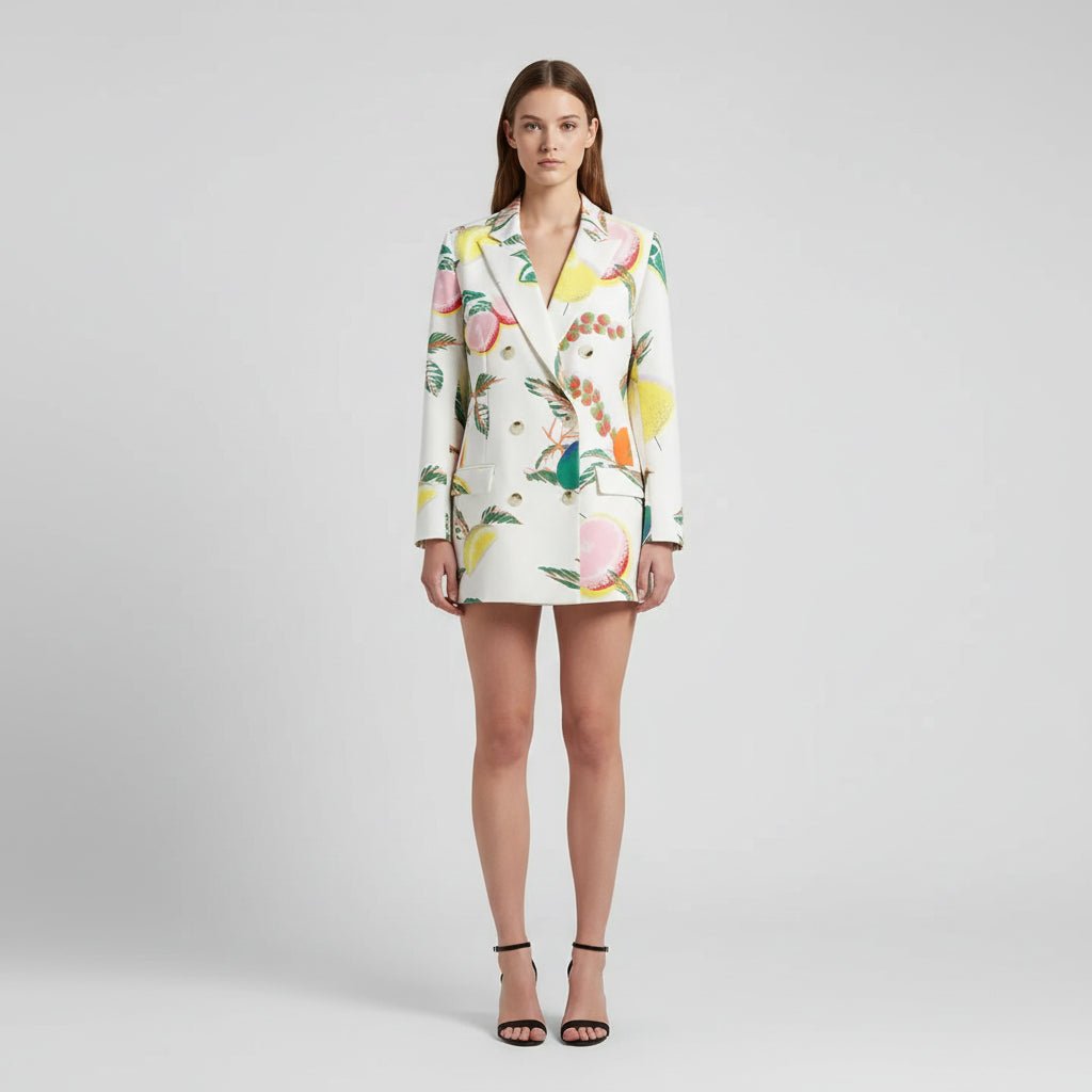 The Paraiso Long Sleeve Blazer - Luxe Atire