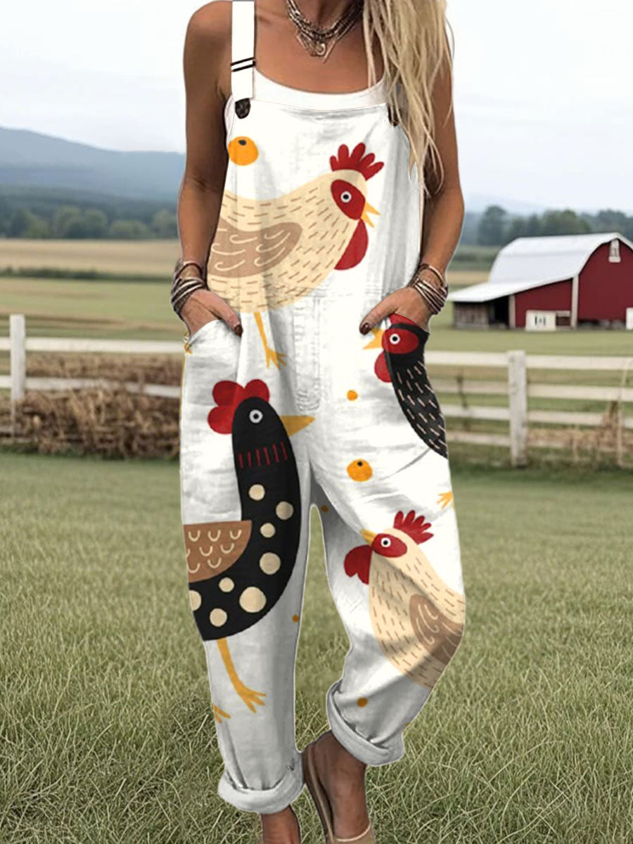 Amina | Playful Henna Overalls