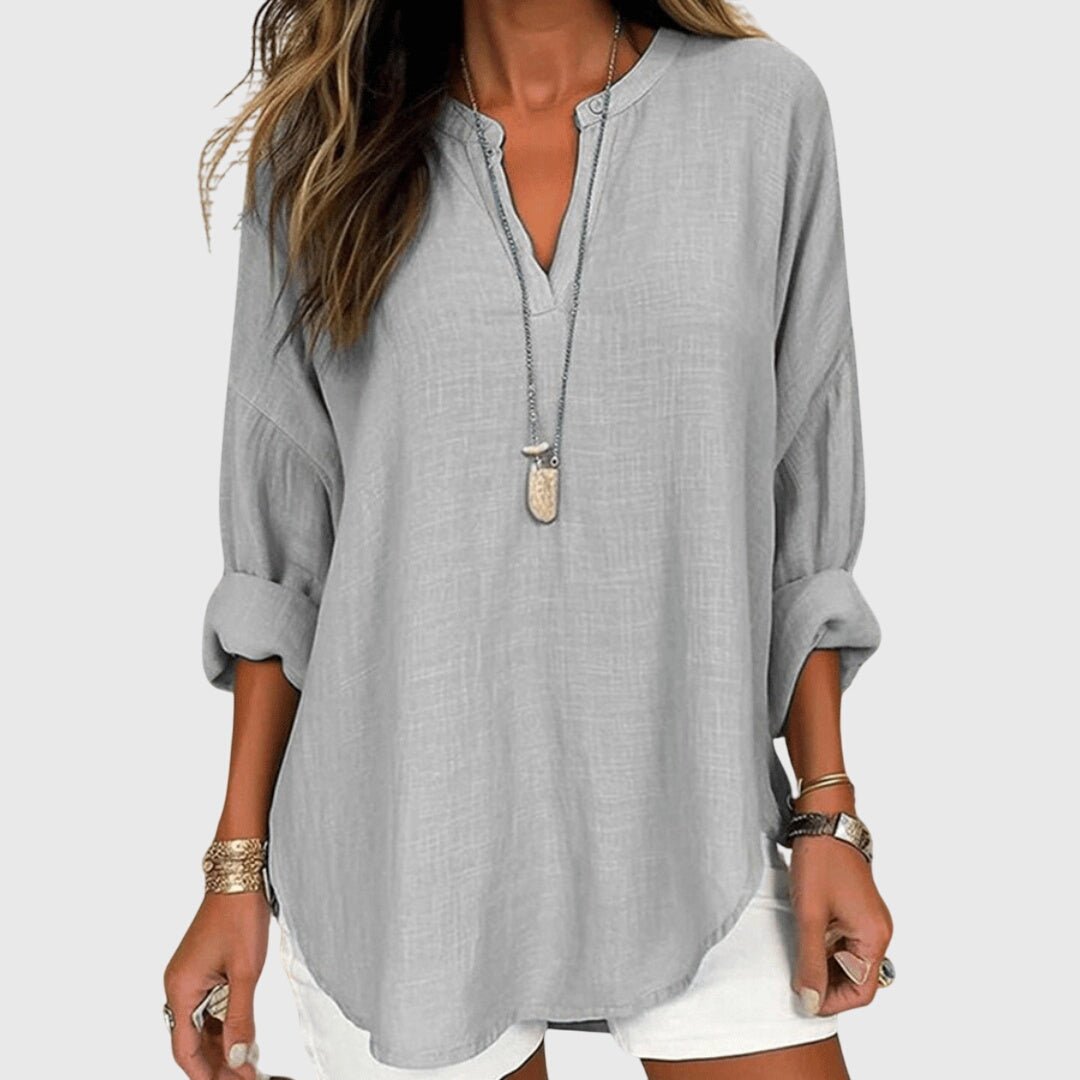 Lenara™ | Elegant and Flowing Beach Shirt
