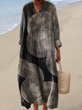 KAIA | ELEGANT GRAPHIC DRESS