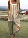 LS™ | Printed Leisure Dungarees