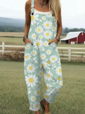 LS™ | Relaxed Fit Printed Dungarees