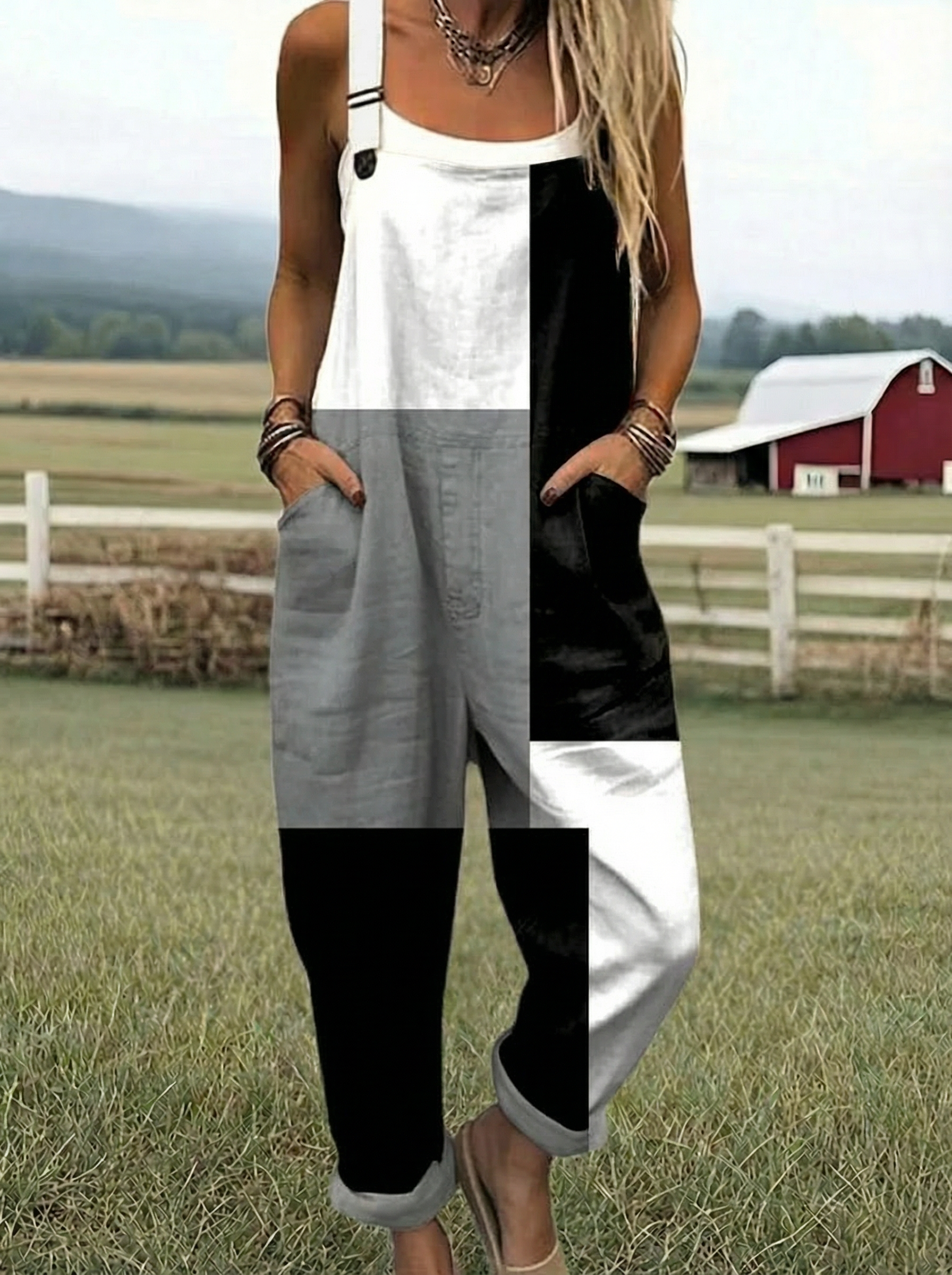 Hailey | Colored Relaxed Jumpsuit