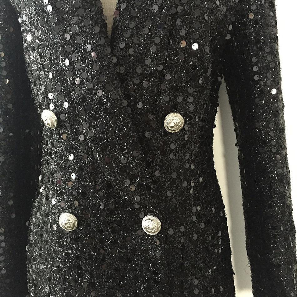 Robinson Sequin Blazer Women - Double - Breasted, Slim Fit - Luxe Atire
