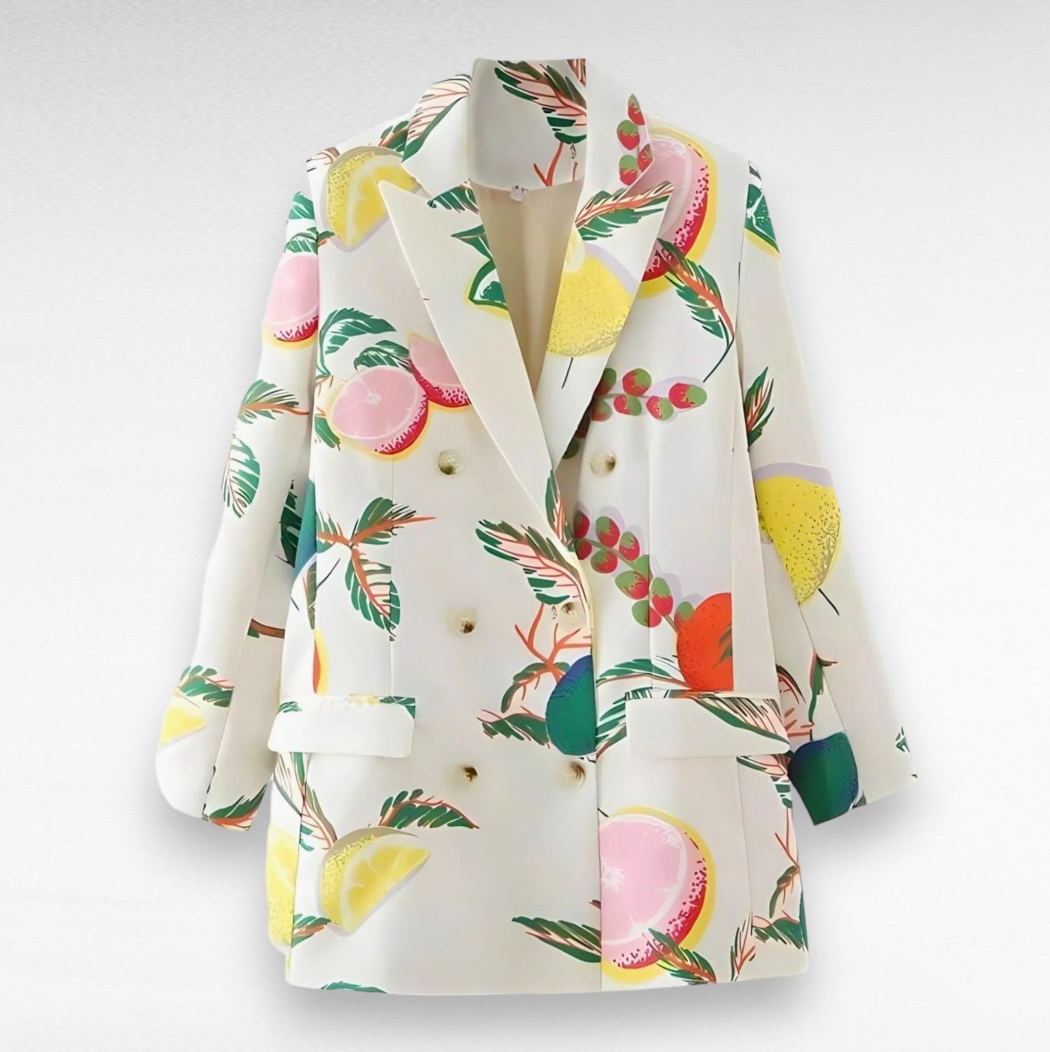 The Paraiso Long Sleeve Blazer - Luxe Atire
