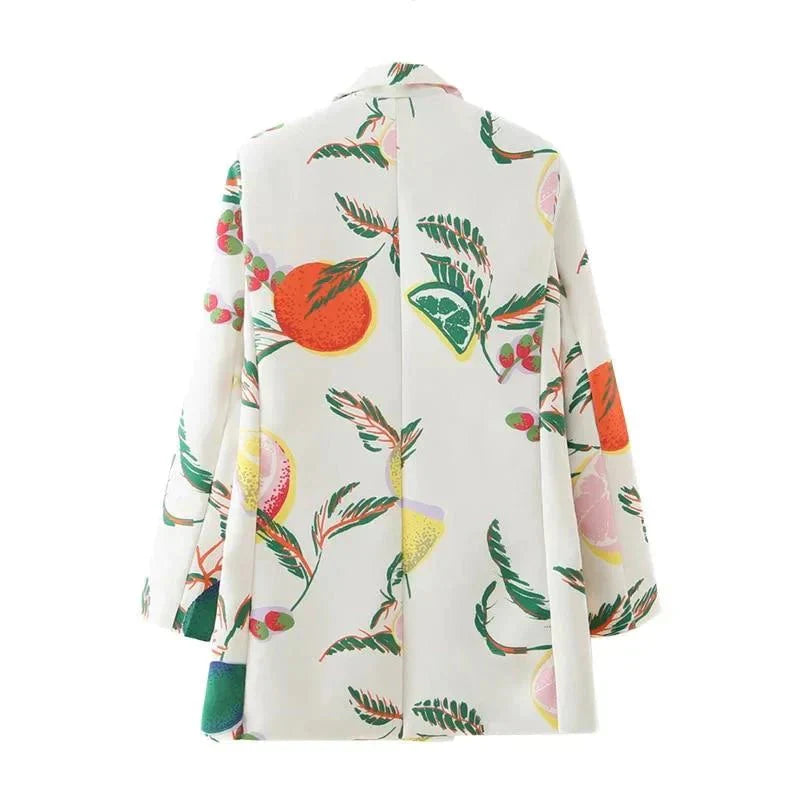 The Paraiso Long Sleeve Blazer - Luxe Atire