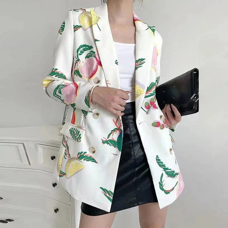 The Paraiso Long Sleeve Blazer - Luxe Atire