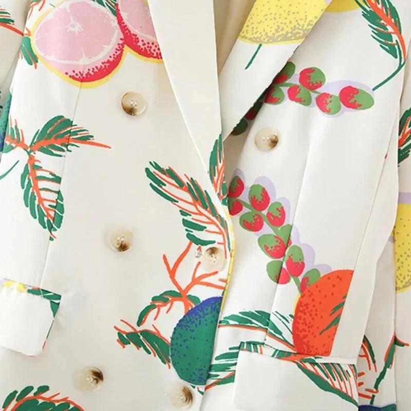 The Paraiso Long Sleeve Blazer - Luxe Atire
