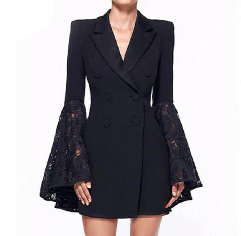 Negroni Women's Blazer - Embroidered, Slim Fit - Luxe Atire