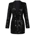 Robinson Sequin Blazer Women - Double - Breasted, Slim Fit - Luxe Atire