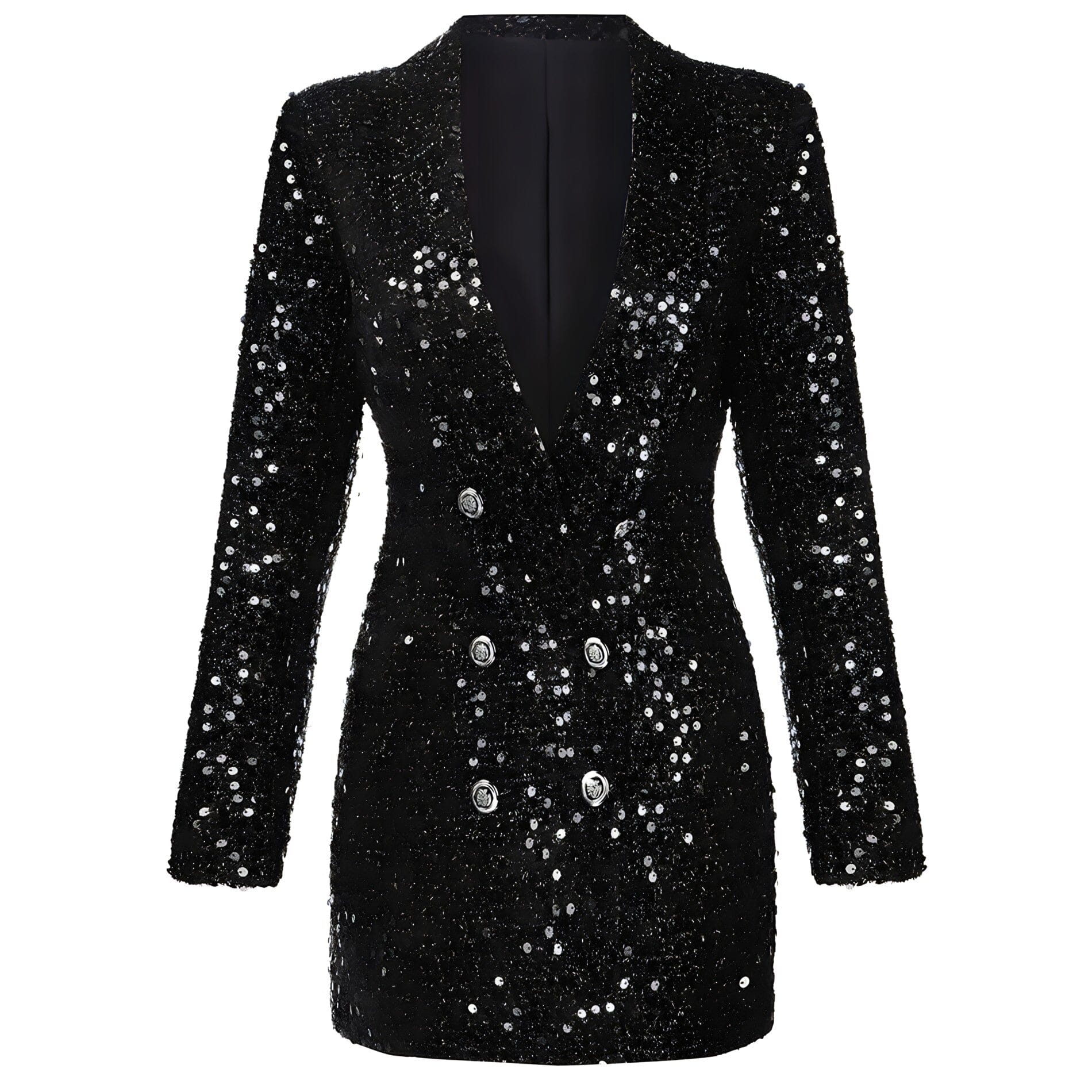 Robinson Sequin Blazer Women - Double - Breasted, Slim Fit - Luxe Atire