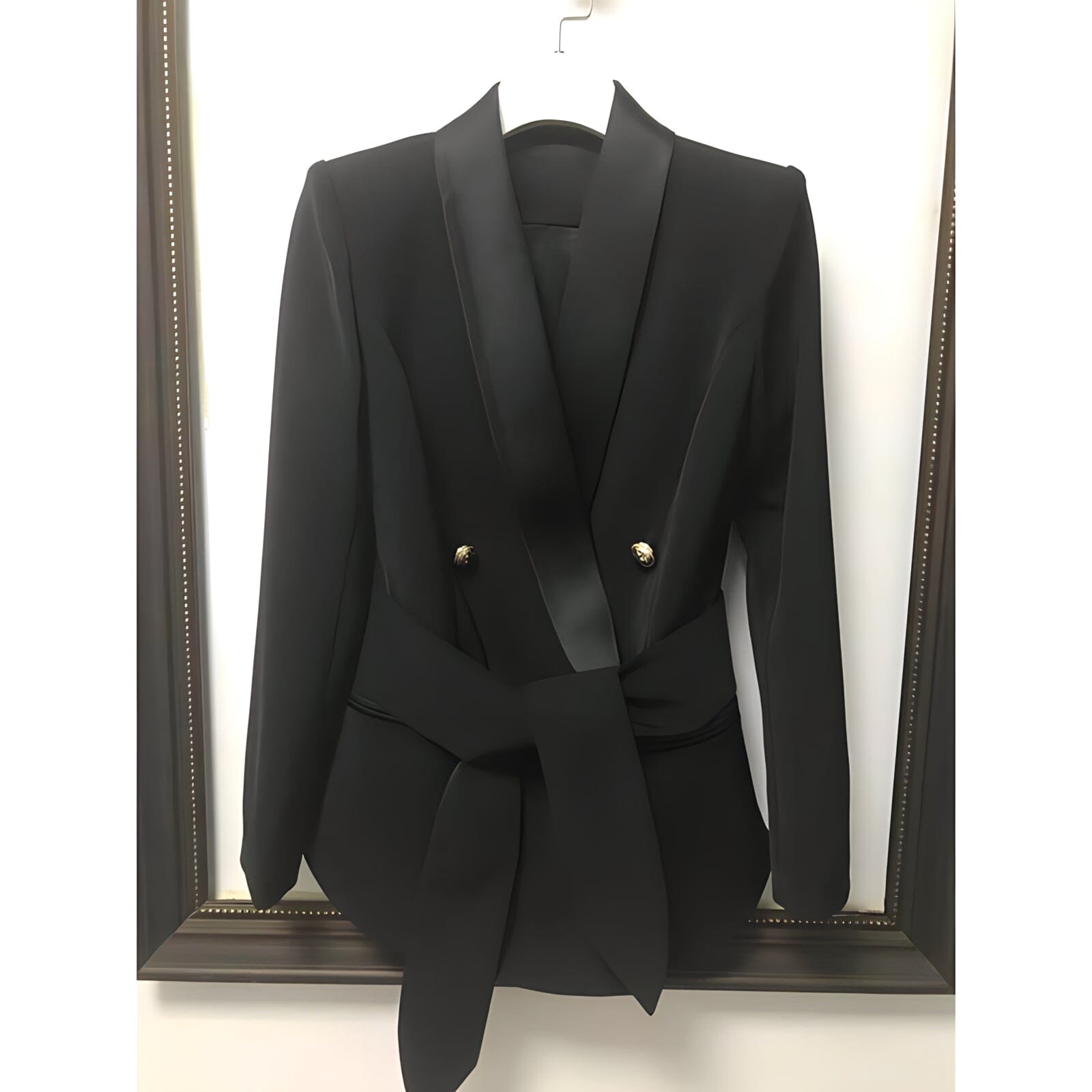The Riley Belted Slim Fit Blazer - Luxe Atire