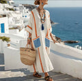 Elegant Mary - Long Beach Dress for a Trendy Summer Look